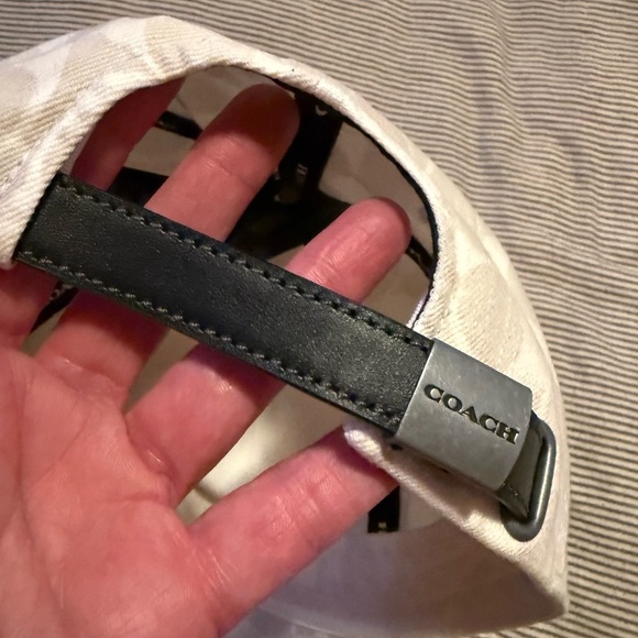 Coach Cream Signature Cap main image 12